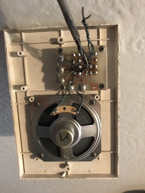 Back of Intercom Panel flipped Upside Down